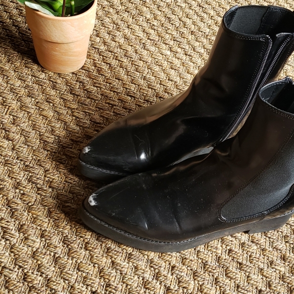 Jeffrey Campbell Pointed Toe Leather Chelsea Boot - Picture 8 of 8